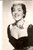 Cartolina originale da collezione 1955 ca PARIS MUSICA Ritratto della cantante ROBERTA Foto seriale 9x14 1