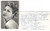 Autografo originale 1958 PARIS Ritratto cantante Ginette ROLLAND Foto seriale con AUTOGRAFO 9x14 1