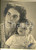 Fotografia d epoca originale 1940 ca MILANO ? Ritratto di una madre con il figlio Foto VINTAGE  22x30 cm 1