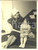 Fotografia d epoca originale 1950 ca MILANO Ritratto di nobildonna con la figlia Foto VINTAGE 18x24 cm 1