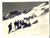 Fotografia d epoca originale 1922 VALLE D AOSTA Alpinisti verso la vetta del MONT GELE  Foto VINTAGE 17x12 1