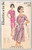 Stampa, bozzetto originale 1960 ca The BUTTERICK Company  Dress in half sizes  Pattern Cartamodello 1