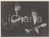 Fotografia d epoca originale 1950 ca SARONNO VA MUSICA Coppia di chitarristi  FICICCHIA 1 Foto 24x18 cm 1