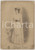 Fotografia d epoca originale 1890 ca VERONA Nobildonna in abito bianco  Foto Francesco SGOBBI 17x25 cm 1