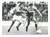 Fotografia d epoca originale 1989 CALCIO ROMA  NAPOLI 11 Andrea CARNEVALE Thomas BERTHOLD  Foto 24x18 cm 1
