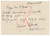 Autografo originale 1938 CICLISMO ALASSIO Bianco BIANCHI conferma gara al Vigorelli  AUTOGRAFO 1