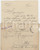 Autografo originale 1914 LECCO Giovanni Battista RONCHI rinuncia a un incarico  Lettera AUTOGRAFA 1