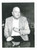 Fotografia d epoca originale 1985 ca COSTUME  ITALIA Gianni RAVERA Ritratto  Foto 18x24 cm 2 1