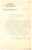 Manoscritto, lettera originale 1952 ROMA  Teatro SCENARIO  Lettera Yvonne ROSSIGNON MENCHINELLI 1