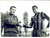 Fotografia d epoca originale 1965 ca CALCIO SERIE A Beniamino DI GIACOMO e Jair DA COSTA Foto 18x13 cm 1