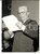 Fotografia d epoca originale 1961 MILANO Palazzo SERBELLONI Ritratto di Battista PININFARINA Foto 13x18 1