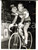 Fotografia d epoca originale 1955 MILANO Mondiali CICLISMO PISTA Loris CAMPANA vince tra i DILETTANTI Foto 1