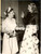 Fotografia d epoca originale 1954 MUNICH Miss America Evelyn AY Sempier attends fashionball Photo 15x20 cm 1