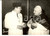 Fotografia d epoca originale 1959 ROMA Papa GIOVANNI XXIII riceve il presidente indonesiano SUKARNO Foto 1
