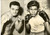 Fotografia d epoca originale 1959 LOS ANGELES Mondiali BOXE Ritratti Alphonse HALIMI vs JosÃ© BECERRA Foto 1