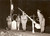 Fotografia d epoca originale 1959 ROMA  CIRCO MASSIMO Prove generali per rivista GUARDIA DI FINANZA Foto 1