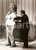 Fotografia d epoca originale 1967 IMPRUNETA Rassegna teatro umoristico  Francesco MULÃˆ durante sketch comico 1