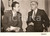 Fotografia d epoca originale 1953 TORINO Teatro CARIGNANO Julian HUXLEY intervistato da giornalista Foto 1
