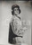 Fotografia d epoca originale 1957 LONDON Model wearing spring lamb teenager jacket Photo Fashion 15x20 1