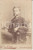 Fotografia d epoca originale 1890 LONDON Ritratto di Albino GRISI in uno studio Foto W. & J. STUART 1