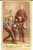 Fotografia d epoca originale 1910 ca LUCCA Ritratto di ufficiale e borghese Foto Arcangelo MINIATI CDV 1
