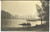Fotografia d epoca originale 1920 ca LAGO DI PUSIANO Escursionisti in barca  Foto VINTAGE ARTISTICA 15x9 cm 1