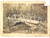 Fotografia d epoca originale 1920 ca GIARDINI Costruzione di un ponticello  Foto RARA DANNEGGIATA 18x13 1