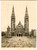 Fotografia d epoca originale 1930 SZEGED La nuova Chiesa Votiva di Nostra Signora di Ungheria Foto 18x24 1