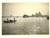 Fotografia d epoca originale 1950 ca VENEZIA Canal Grande  Navi e gondolieri al tramonto  Foto cartolina 1