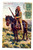 Cartolina originale da collezione 1914 NATIVE AMERICANS Indian Chief RED EAGLE Postcard VINTAGE FP VG 1