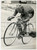 Fotografia d epoca originale 1970 CICLISMO CAMPIONATI MONDIALI Leandro FAGGIN in azione Foto 13x18 cm 1
