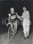 Fotografia d epoca originale 1966 MILANO Vigorelli CICLISMO su PISTA  Leandro FAGGIN con l allenatore LEONI 1
