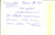 Autografo originale 1976 PADOVA DEMOCRAZIA CRISTIANA Biglietto Luigi GUI segretario  Autografo 1
