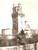 Fotografia d epoca originale 1970 ca PADOVA Bambini posano davanti alla Torre dell Osservatorio Foto 18x24 cm 1