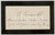 Oggetto da collezione cartaceo 1885 ca ROMA Bernardino GRIMALDI Ministro dell agricoltura Biglietto autografo 1