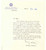 Autografo originale 1975 ROMA MINISTERO DELL INTERNO Giovanni LEONCINI su trasferimento  Autografo 1