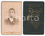 Fotografia d epoca originale 1890 ca MILANO Ritratto di giovane uomo  Busto  Foto GANZINI & GABRIEL CDV 1
