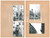 Fotografia d epoca originale 1963 TRIESTE Basilica di San Silvestro e Palazzo CARCIOTTI  4 fotografie 10x7 1