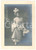 Fotografia d epoca originale 1920 ca ITALIA  TEATRO Attrice con ventaglio  Foto BETTINI  LIVORNO 7 1
