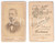 Fotografia d epoca originale 1890 ca MODENA Ritratto maschile  Busto  Foto P. ORLANDINI CDV 1