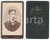 Fotografia d epoca originale 1880 ca MILANO Ritratto di un giovane uomo  Foto C. CLERICI CDV 1