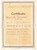 Documento originale, autentico 1948 MARINA DI MASSA Albergo TIRRENO  Certificato Ermanno MASCARDI portiere 1