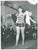 Fotografia d epoca originale 1960 ca MILANO MODA ESTATE Modella sfila in completo corto con giacca Foto 1