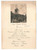 Oggetto da collezione cartaceo 1908 BERLIN  Hotel BRISTOL  Menu dÃ®ner Fischer Guhrig Windmuhle 1