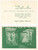 Oggetto da collezione cartaceo 1950 ca MILANO Abiti da sposa DALL ARA Biglietto da visita ILLUSTRATO 11x7 cm 1
