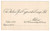 Oggetto da collezione cartaceo 1910 ca MILANO The italian YOST TYPEWRITER Company  Biglietto 12x7 cm 1