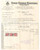 Documento originale, autentico 1928 TRIESTE  STOCK COGNAC MEDICINAL  Fattura distillato 1