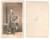 Fotografia d epoca originale 1875 ca TORINO Ritratto maschile al tavolino  Foto A. L. VIALARDI CDV 1