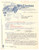 Documento originale, autentico 1939 MILANO Tito USUELLI Preventivo per elettroventilatori e aspiratori 22x28 cm 1