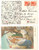 Autografo originale 1954 CAGLI Cartolina mons. Pietro GROSSI a un benefattore AUTOGRAFO 1